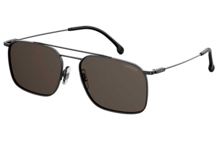 Gafas de Sol - Carrera - CARRERA 186/S - V81 (IR) DARK RUTHENIUM BLACK // GREY