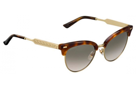 Gafas de Sol - Gucci - GG 4283/S - CRX (HA) DARK HAVANA GOLD // BROWN GRADIENT