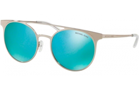 Gafas de Sol - Michael Kors - MK1030 GRAYTON - 113725 SHINY SILVER TONE // TEAL MIRROR