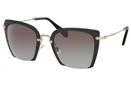 Gafas de Sol - Miu Miu - SMU 52RS - 1AB0A7 BLACK // GREY GRADIENT