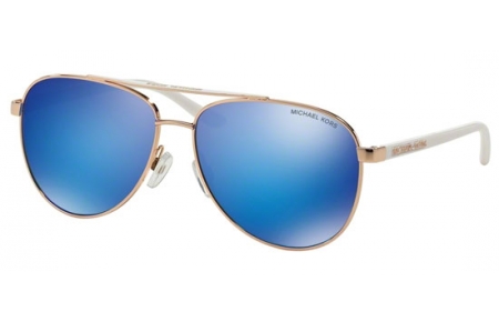 Gafas de Sol - Michael Kors - MK5007 HVAR - 104525 ROSE GOLD WHITE // BLUE MIRROR