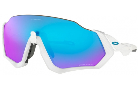 Gafas de Sol - Oakley - FLIGHT JACKET OO9401 - 9401-02 MATTE WHITE // PRIZM SAPPHIRE