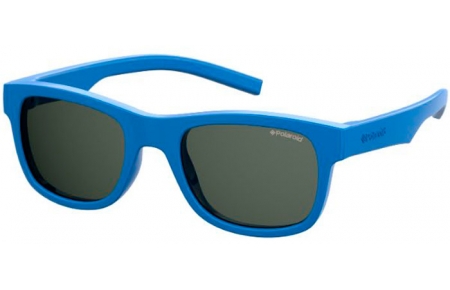 Gafas Junior - Polaroid Junior - PLD 8020/S/SM - PJP (M9)  BLUE // GREY POLARIZED