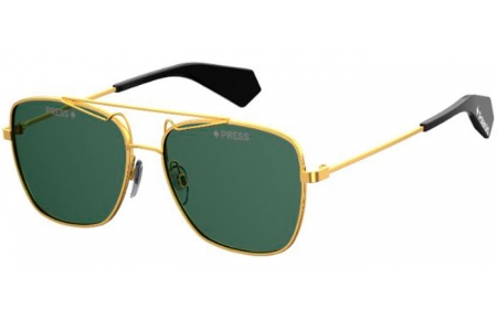 Gafas de Sol - Polaroid Premium - PLD 6049/S/X - J5G (UC) GOLD // GREEN POLARIZED