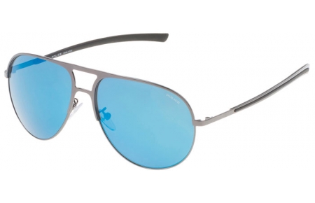 Gafas de Sol - Police - SPL148 - 568B RUTHENIUM // GREY MIRROR BLUE