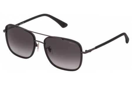 Gafas de Sol - Police - SPL871  - 0627  MATTE BLACK MATTE GUNMETAL // SMOKE GRADIENT