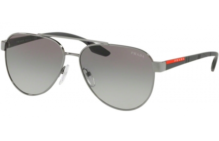 Gafas de Sol - Prada Linea Rossa - SPS 54TS - 5AV3M1 GUNMETAL // GREY GRADIENT