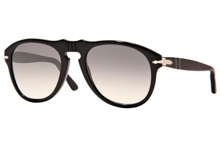 Gafas de Sol - Persol - PO0649 - 95/32 BLACK // CRYSTAL GREY GRADIENT