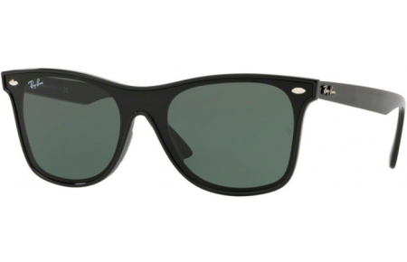 Gafas de Sol - Ray-Ban® - Ray-Ban® RB4440N BLAZE WAYFARER - 601/71 BLACK // GREEN