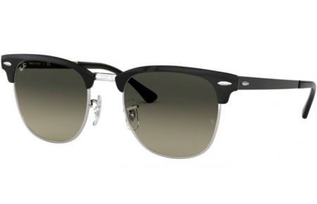 Gafas de Sol - Ray-Ban® - Ray-Ban® RB3716 CLUBMASTER METAL - 900471 SILVER TOP BLACK // LIGHT GREY GRADIENT DARK GREY