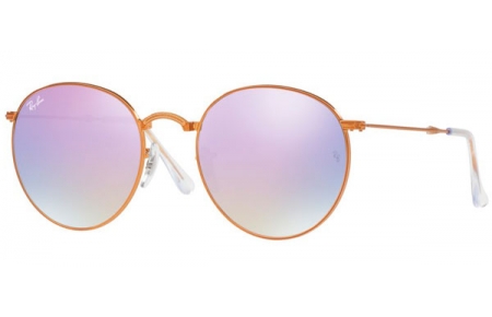 Gafas de Sol - Ray-Ban® - Ray-Ban® RB3532 FOLDING - 198/7X SHINY BRONZE // LILAC FLASH GRADIENT