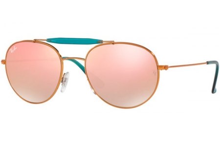 Lunettes de soleil - Ray-Ban® - Ray-Ban® RB3540 - 198/7Y SHINY BRONZE // COPPER FLASH GRADIENT