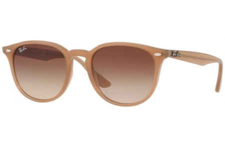 Lunettes de soleil - Ray-Ban® - Ray-Ban® RB4259 - 616613 SHINY OPAL BEIGE // BROWN GRADIENT