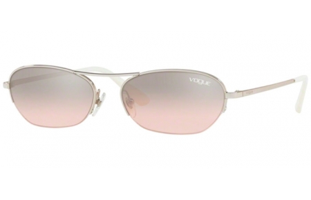 Gafas de Sol - Vogue eyewear - VO4107S - 323/8Z SILVER // BROWN GRADIENT MIRROR SILVER