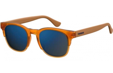 Gafas de Sol - Havaianas - ANGRA - FT4 (XT) CRYSTAL HONEY GOLD // BLUE SKY MIRROR