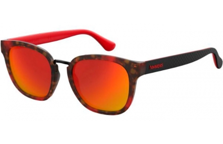 Gafas de Sol - Havaianas - GUAECA - O63 (UW) HAVANA RED // ORANGE MULTILAYER FLASH