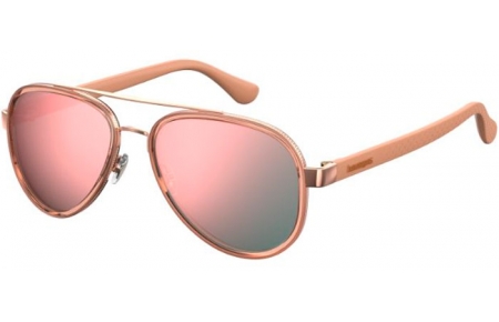 Gafas de Sol - Havaianas - MORERE - 9R6 (0J) SALMON // GREY ROSE GOLD MULTILAYER MIRROR