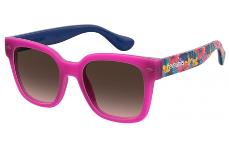 Gafas de Sol - Havaianas - UNA - SDH (HA) FUCHSIA PATTERNED // BROWN GRADIENT