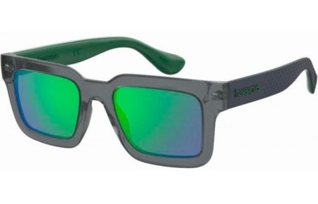 Gafas de Sol - Havaianas - VICENTE - KB7 (Z9) GREY // MULTILAYER GREEN