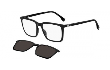 Monturas - BOSS Hugo Boss - BOSS 1492/CS - 807 (IR) BLACK // CLEAR + CLIP ON GREY