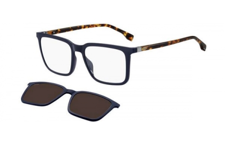 Monturas - BOSS Hugo Boss - BOSS 1492/CS - JBW (70) BLUE HAVANA // CLEAR + CLIP ON BROWN