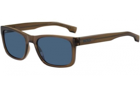 Gafas de Sol - BOSS Hugo Boss - BOSS 1569/S - 09Q (KU) BROWN // BLUE GREY