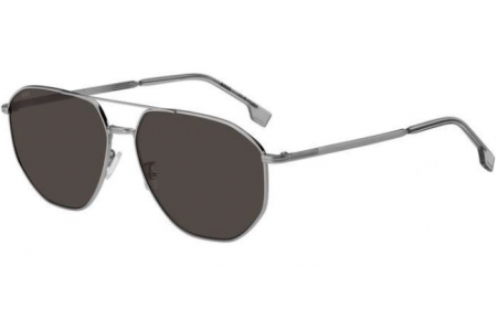 Lunettes de soleil - BOSS Hugo Boss - BOSS 1612/F/SK - 6LB (IR) RUTHENIUM // GREY