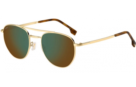 Gafas de Sol - BOSS Hugo Boss - BOSS 1631/S - J5G (MT) GOLD // GREEN MIRROR