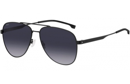 Lunettes de soleil - BOSS Hugo Boss - BOSS 1641/S - 003 (9O) MATTE BLACK // DARK GREY GRADIENT