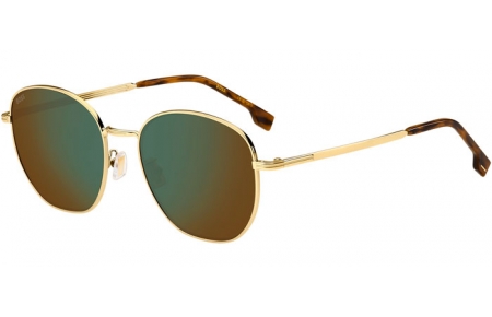 Gafas de Sol - BOSS Hugo Boss - BOSS 1671/F/SK - J5G (MT) GOLD // GREEN MIRROR