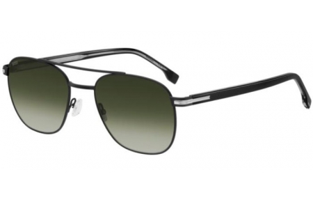 Gafas de Sol - BOSS Hugo Boss - BOSS 1723/S - K87 (9K) MATTE SILVER BLACK // GREEN GRADIENT