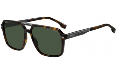 Gafas de Sol - BOSS Hugo Boss - BOSS 1766/S - 086 (UC) HAVANA // GREEN POLARIZED