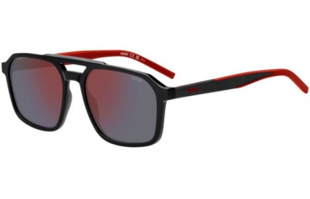 Gafas de Sol - HUGO Hugo Boss - HG 1335/S - 807 (AO) BLACK // RED MIRROR