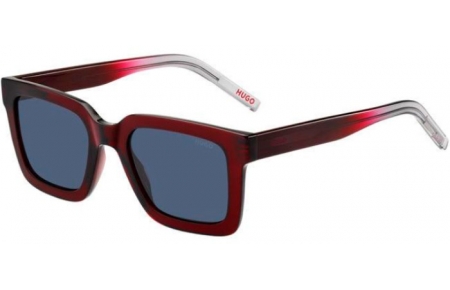 Gafas de Sol - HUGO Hugo Boss - HG 1259/S - FSF (KU) BURGUNDY GREY // BLUE GREY