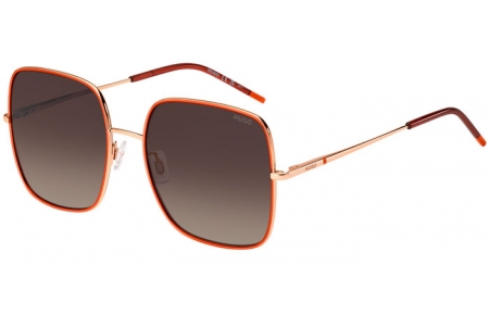 Sunglasses - HUGO Hugo Boss - HG 1293/S - OFY (HA) GOLD ORANGE // BROWN GRADIENT