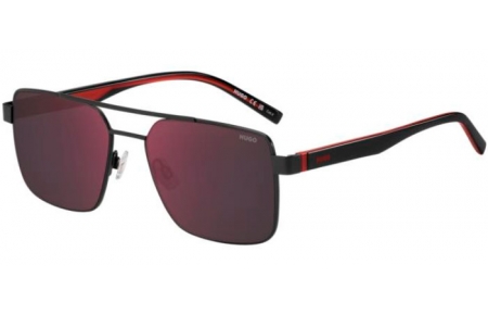 Gafas de Sol - HUGO Hugo Boss - HG 1313/S - 003 (AO) MATTE BLACK // RED MIRROR