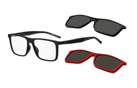 Gafas de Sol - HUGO Hugo Boss - HG 1331/G/CS2 - OIT (99) BLACK RED // TRANSPARENT