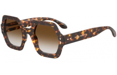 Lunettes de soleil - Isabel Marant - IM 0004/N/S - 086 (HA) DARK HAVANA // BROWN GRADIENT