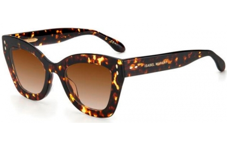 Gafas de Sol - Isabel Marant - IM 0050/G/S - 086 (HA) DARK HAVANA // BROWN GRADIENT