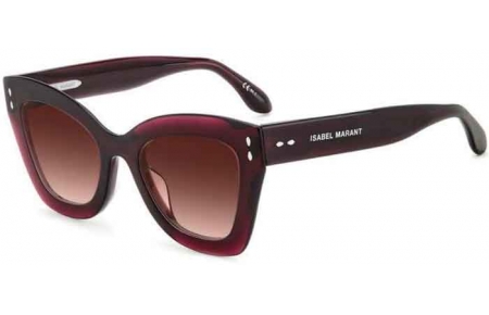 Gafas de Sol - Isabel Marant - IM 0050/G/S - 0T7 (3X) PLUM // PINK GRADIENT