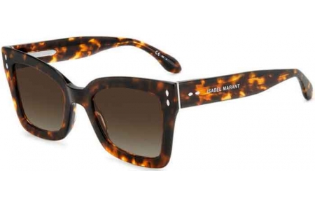 Gafas de Sol - Isabel Marant - IM 0103/S - 086 (HA) DARK HAVANA // BROWN GRADIENT