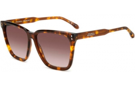 Gafas de Sol - Isabel Marant - IM 0151/S - WR9 (HA) HAVANA BROWN // BROWN GRADIENT