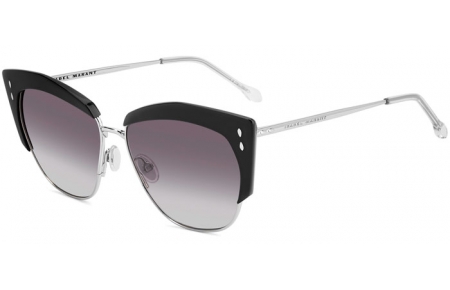 Gafas de Sol - Isabel Marant - IM 0160/S - BSC (9O) BLACK SILVER // DARK GREY GRADIENT