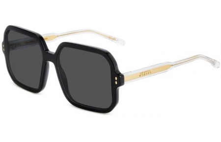 Gafas de Sol - Isabel Marant - IM 0163/S - 2M2 (IR) BLACK GOLD // GREY