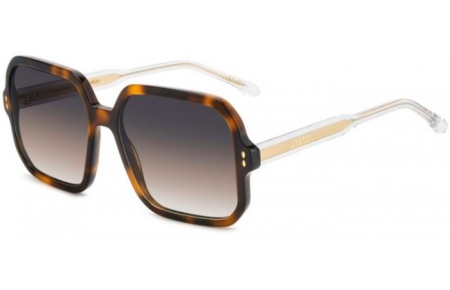 Gafas de Sol - Isabel Marant - IM 0163/S - LVL (PR) BROWN HAVANA GOLD // BROWN GRADIENT GREY