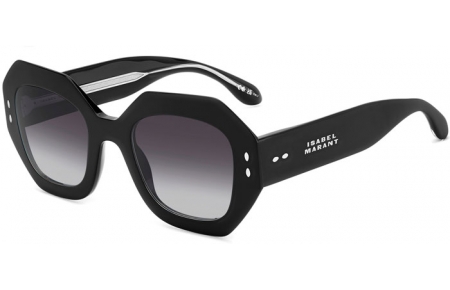 Gafas de Sol - Isabel Marant - IM 0173/S - 807 (9O) BLACK // DARK GREY GRADIENT