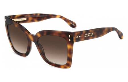 Gafas de Sol - Isabel Marant - IM 0188/S - WR9 (HA) BROWN HAVANA // BROWN GRADIENT