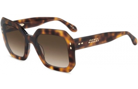 Gafas de Sol - Isabel Marant - IM 0190/G/S - WR9 (HA) BROWN HAVANA // BROWN GRADIENT