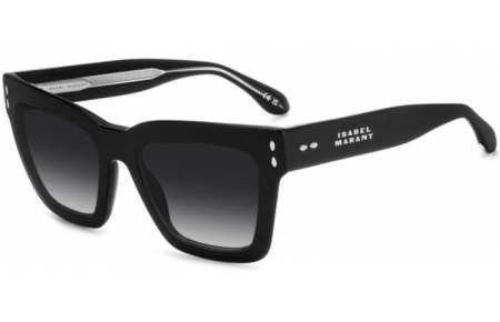 Gafas de Sol - Isabel Marant - IM 0210/S - 807 (9O) BLACK // DARK GREY GRADIENT