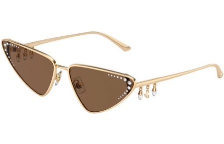 Gafas de Sol - Jimmy Choo - JC4001B - 300673  PALE GOLD // DARK BROWN